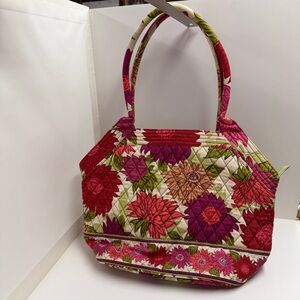 Vera Bradley Floral Quilted Tote Bag